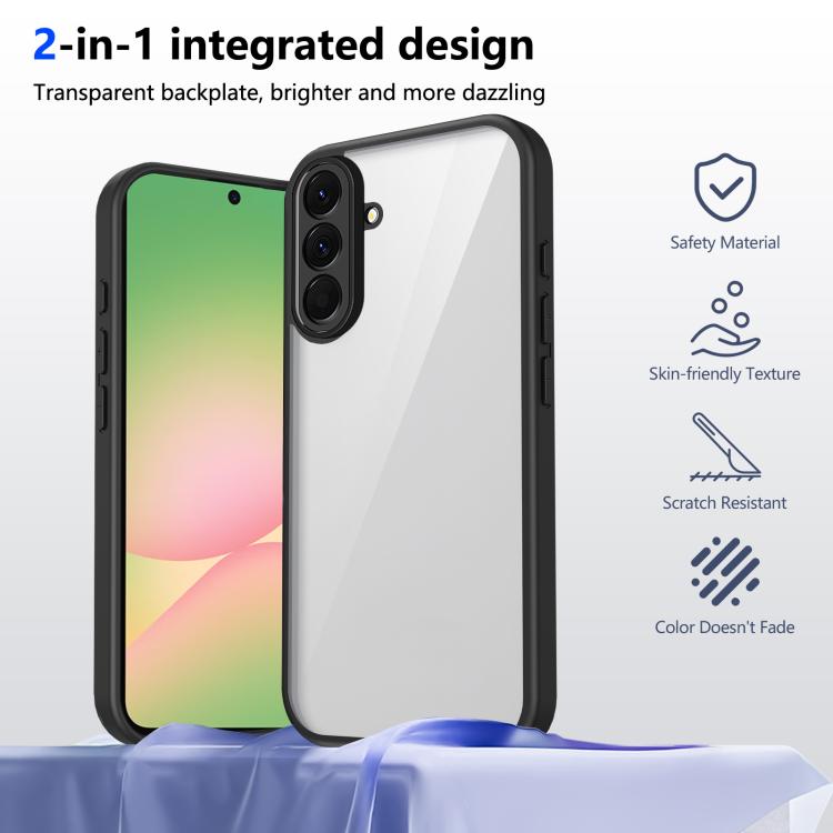 For Samsung Galaxy A37 5G Matte PC Skin-feel Shockproof Phone Case