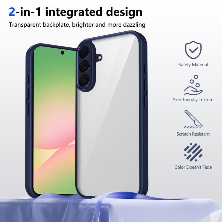 For Samsung Galaxy A37 5G Matte PC Skin-feel Shockproof Phone Case