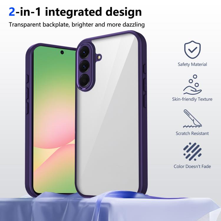 For Samsung Galaxy A57 5G Matte PC Skin-feel Shockproof Phone Case