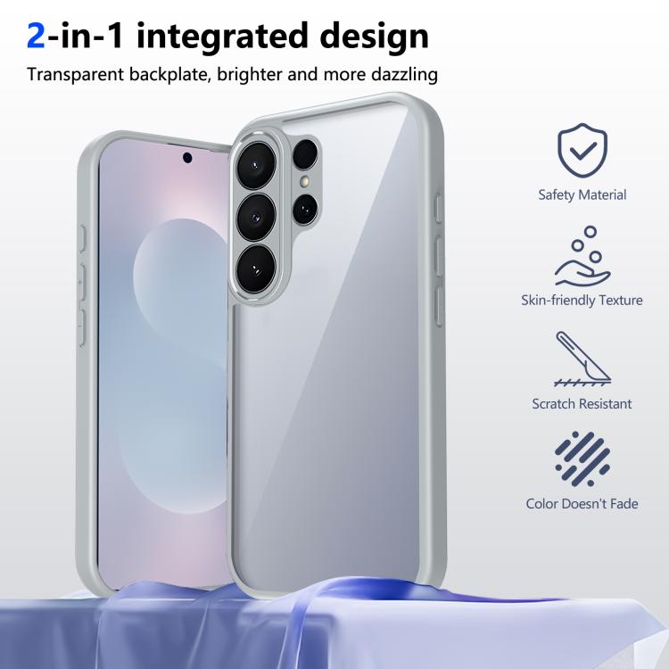 For Samsung Galaxy S26 Ultra 5G Matte PC Skin-feel Shockproof Phone Case