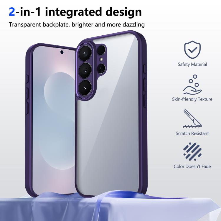 For Samsung Galaxy S26 Ultra 5G Matte PC Skin-feel Shockproof Phone Case