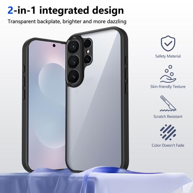 For Samsung Galaxy S26 Ultra 5G Matte PC Skin-feel Shockproof Phone Case