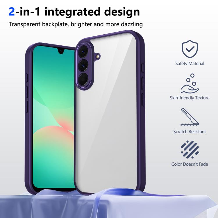 For Samsung Galaxy S26+ 5G Matte PC Skin-feel Shockproof Phone Case