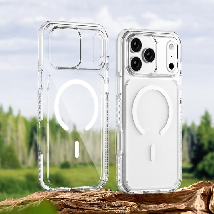For iPhone 17 Pro Ice Armor Magnetic PC Hybrid TPU Phone Case