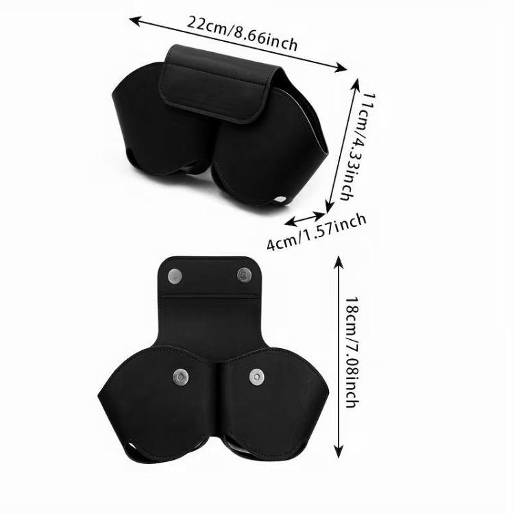 For AirPods Max 2 / Max PU Vegan Leather Magnetic Buckle Headphone Protective Cover