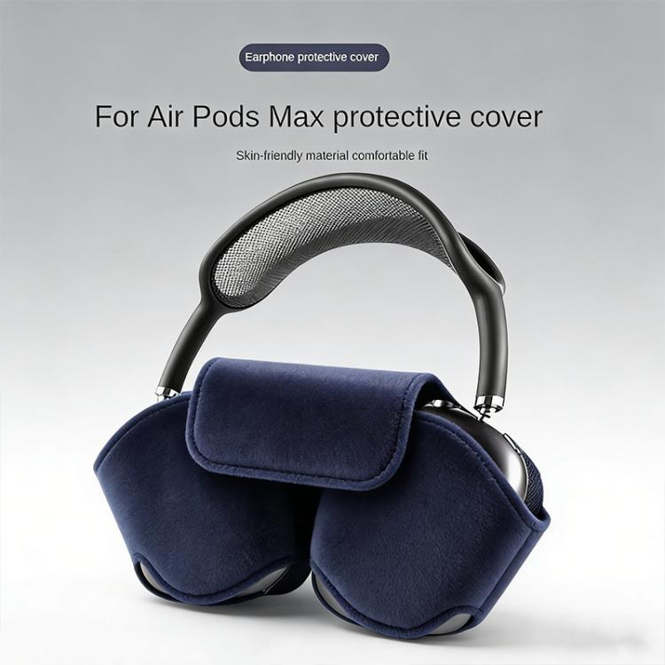 For AirPods Max 2 / Max PU Vegan Leather Magnetic Buckle Headphone Protective Cover