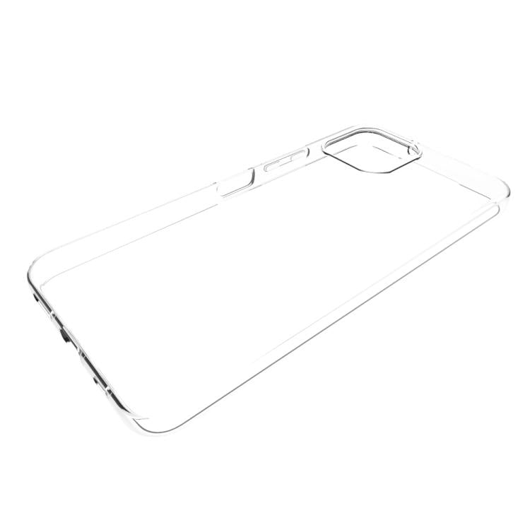 For T-Mobile Revvl 8 Pro 5G Waterproof Texture TPU Phone Case - Transparent