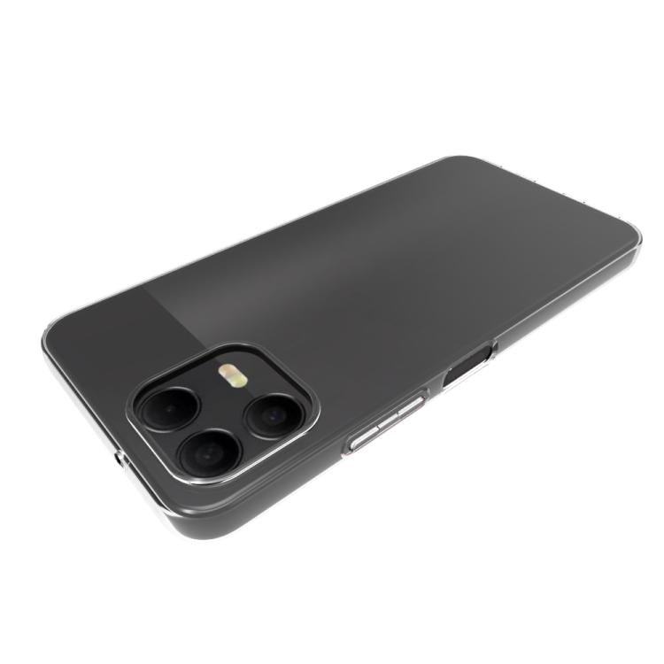For T-Mobile Revvl 8 Pro 5G Waterproof Texture TPU Phone Case - Transparent