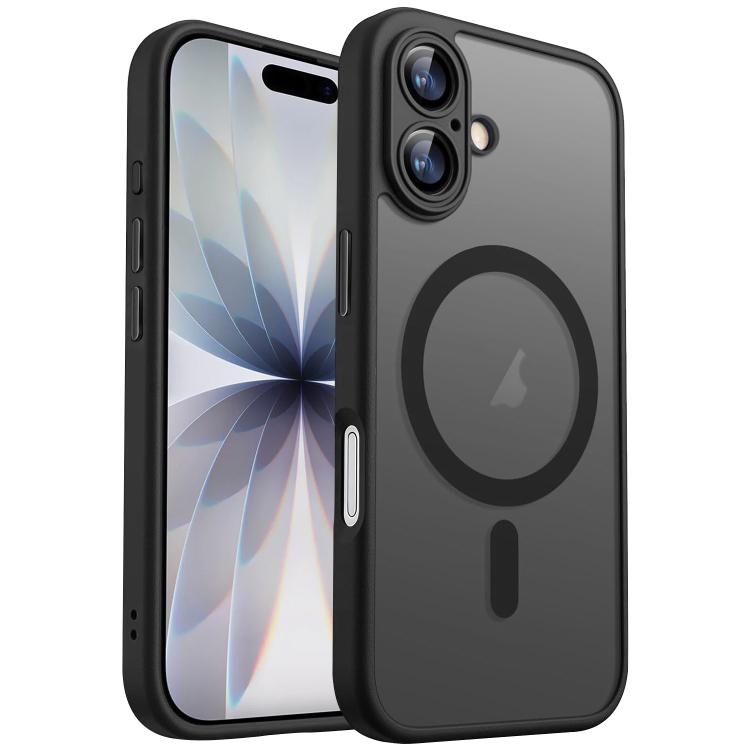 For iPhone 17 XDcase Skin Feel Magnetic Frosted Phone Case with Lens Film