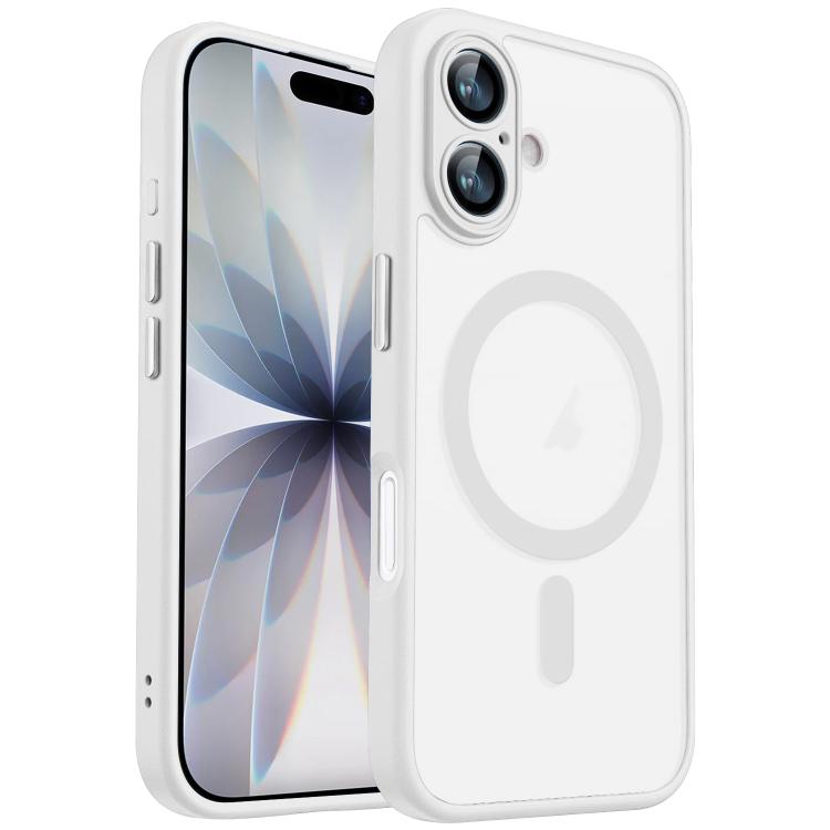 For iPhone 17 XDcase Skin Feel Magnetic Frosted Phone Case with Lens Film