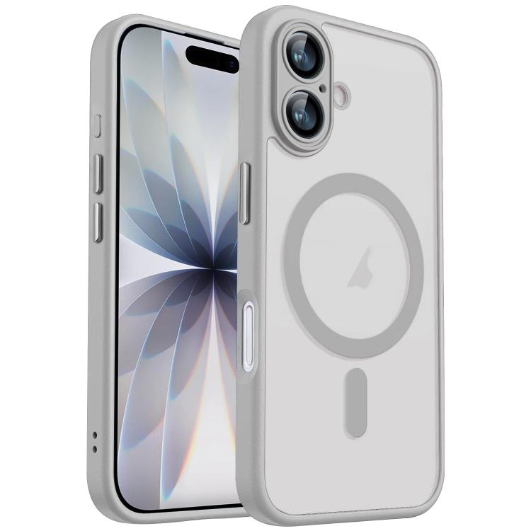 For iPhone 17 XDcase Skin Feel Magnetic Frosted Phone Case with Lens Film