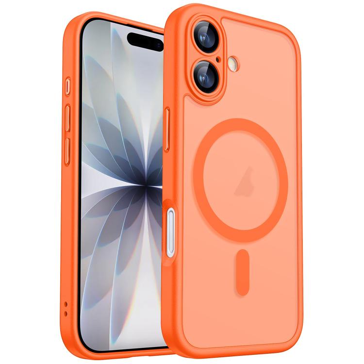 For iPhone 17 XDcase Skin Feel Magnetic Frosted Phone Case with Lens Film