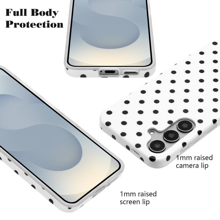 For Samsung Galaxy A56 5G / A36 5G IMD Colorful Dots Pattern TPU Full Coverage Phone Case