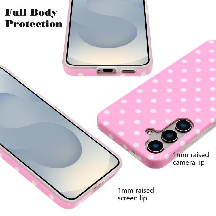 For Samsung Galaxy A56 5G / A36 5G IMD Colorful Dots Pattern TPU Full Coverage Phone Case