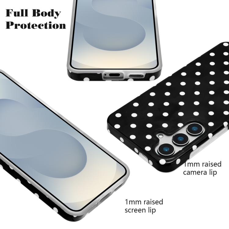 For Samsung Galaxy A56 5G / A36 5G IMD Colorful Dots Pattern TPU Full Coverage Phone Case