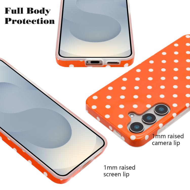 For Samsung Galaxy A56 5G / A36 5G IMD Colorful Dots Pattern TPU Full Coverage Phone Case