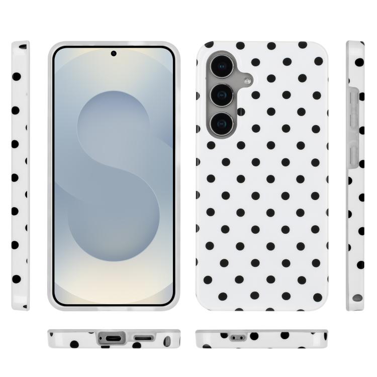 For Samsung Galaxy A16 4G / 5G IMD Colorful Dots Pattern TPU Full Coverage Phone Case