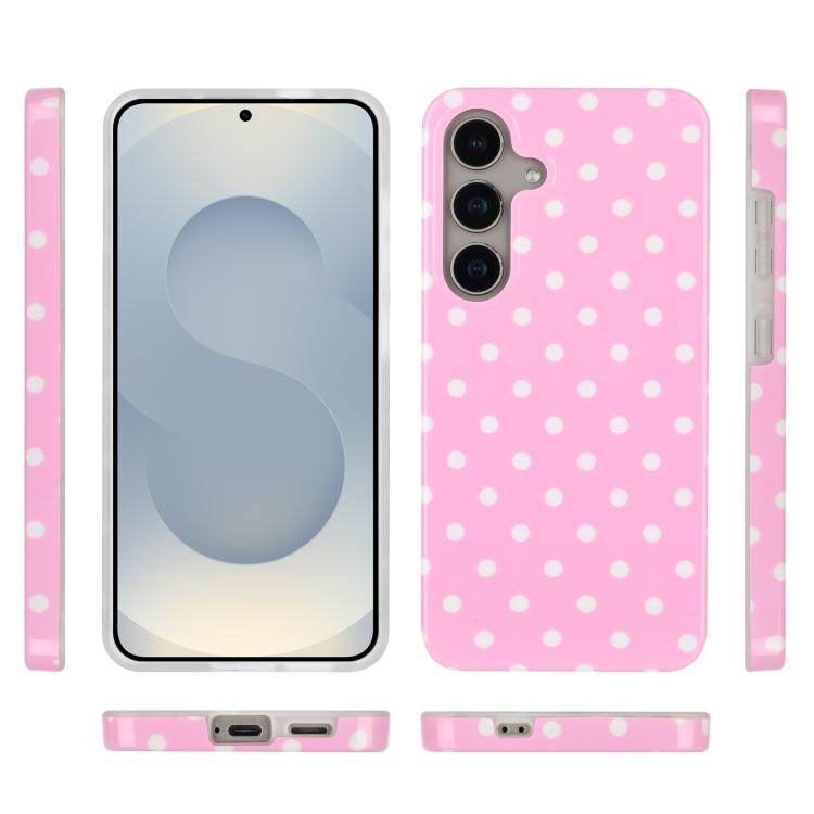 For Samsung Galaxy A16 4G / 5G IMD Colorful Dots Pattern TPU Full Coverage Phone Case