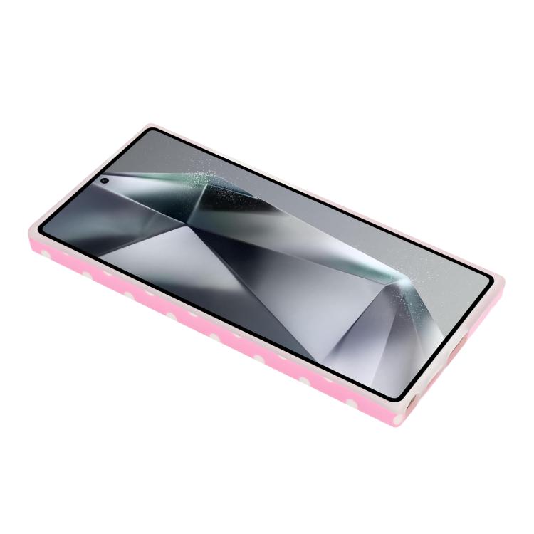 For Samsung Galaxy S25 Ultra 5G IMD Colorful Dots Pattern TPU Full Coverage Phone Case