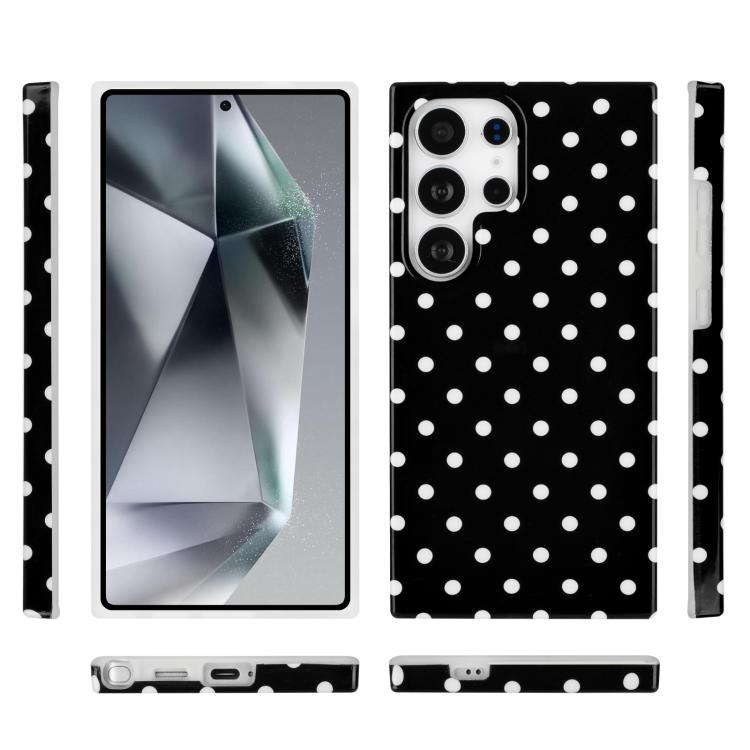 For Samsung Galaxy S25 Ultra 5G IMD Colorful Dots Pattern TPU Full Coverage Phone Case