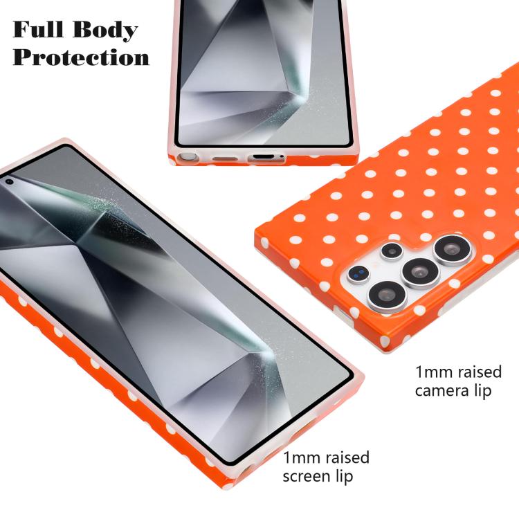 For Samsung Galaxy S25 Ultra 5G IMD Colorful Dots Pattern TPU Full Coverage Phone Case