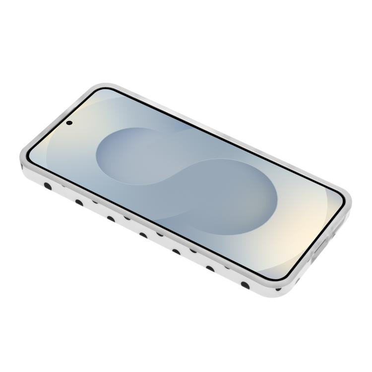 For Samsung Galaxy S25+ 5G / S24+ 5G IMD Colorful Dots Pattern TPU Full Coverage Phone Case