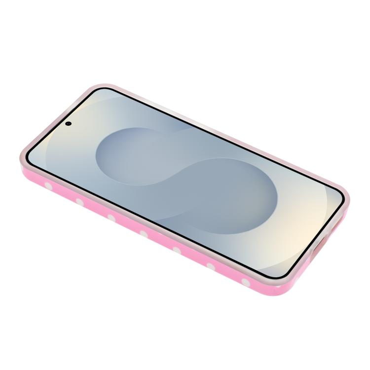 For Samsung Galaxy S25+ 5G / S24+ 5G IMD Colorful Dots Pattern TPU Full Coverage Phone Case