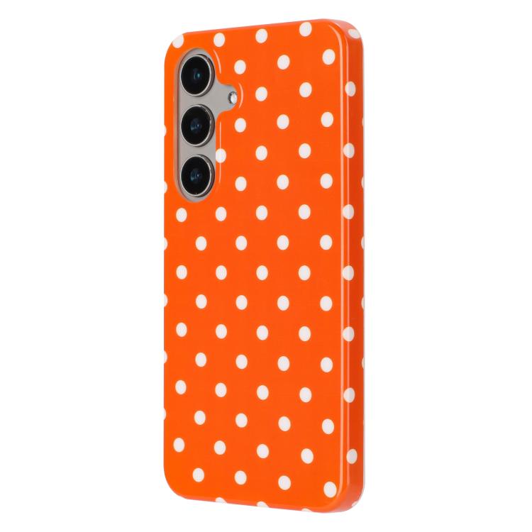 For Samsung Galaxy S25+ 5G / S24+ 5G IMD Colorful Dots Pattern TPU Full Coverage Phone Case