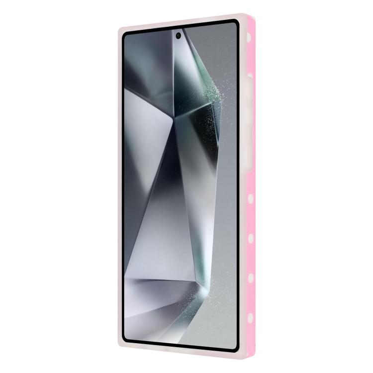 For Samsung Galaxy S24 Ultra 5G IMD Colorful Dots Pattern TPU Full Coverage Phone Case