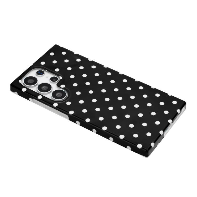 For Samsung Galaxy S24 Ultra 5G IMD Colorful Dots Pattern TPU Full Coverage Phone Case