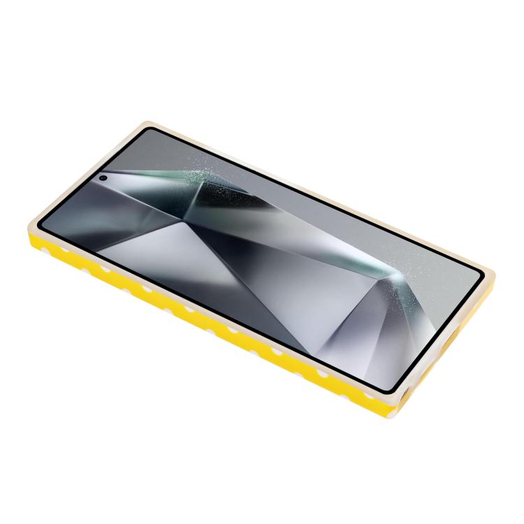 For Samsung Galaxy S24 Ultra 5G IMD Colorful Dots Pattern TPU Full Coverage Phone Case