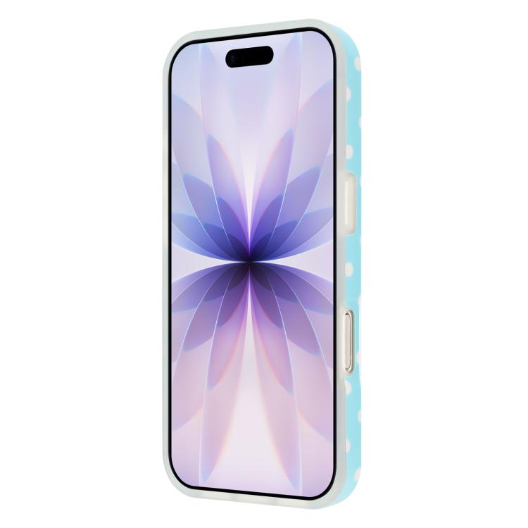 For iPhone 17 Pro Max IMD Colorful Dots Pattern TPU Full Coverage Phone Case