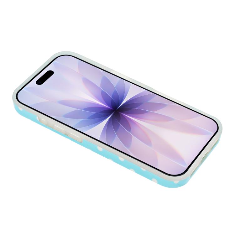 For iPhone 17 Pro Max IMD Colorful Dots Pattern TPU Full Coverage Phone Case