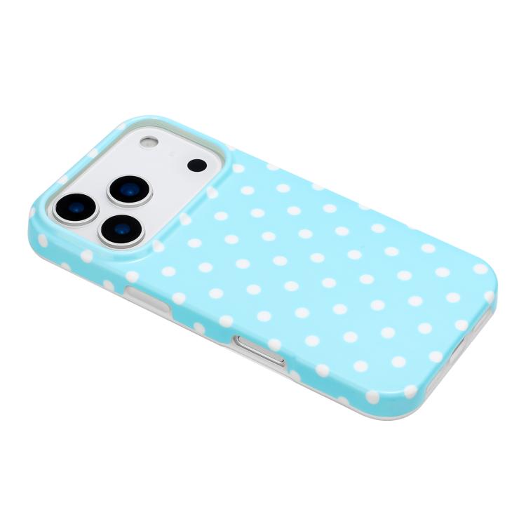 For iPhone 17 Pro IMD Colorful Dots Pattern TPU Full Coverage Phone Case