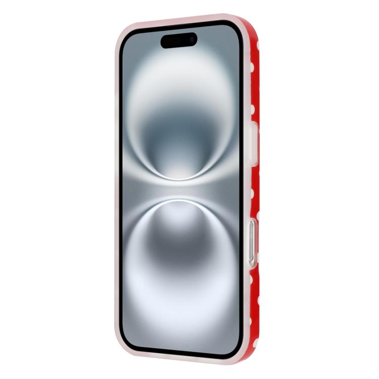 For iPhone 17 IMD Colorful Dots Pattern TPU Full Coverage Phone Case