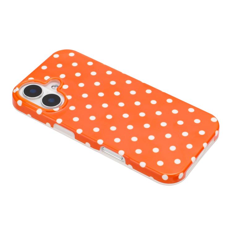 For iPhone 17 IMD Colorful Dots Pattern TPU Full Coverage Phone Case