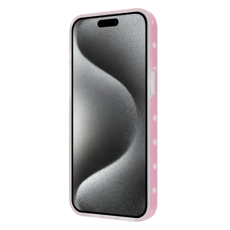 For iPhone 14 Plus IMD Colorful Dots Pattern TPU Full Coverage Phone Case