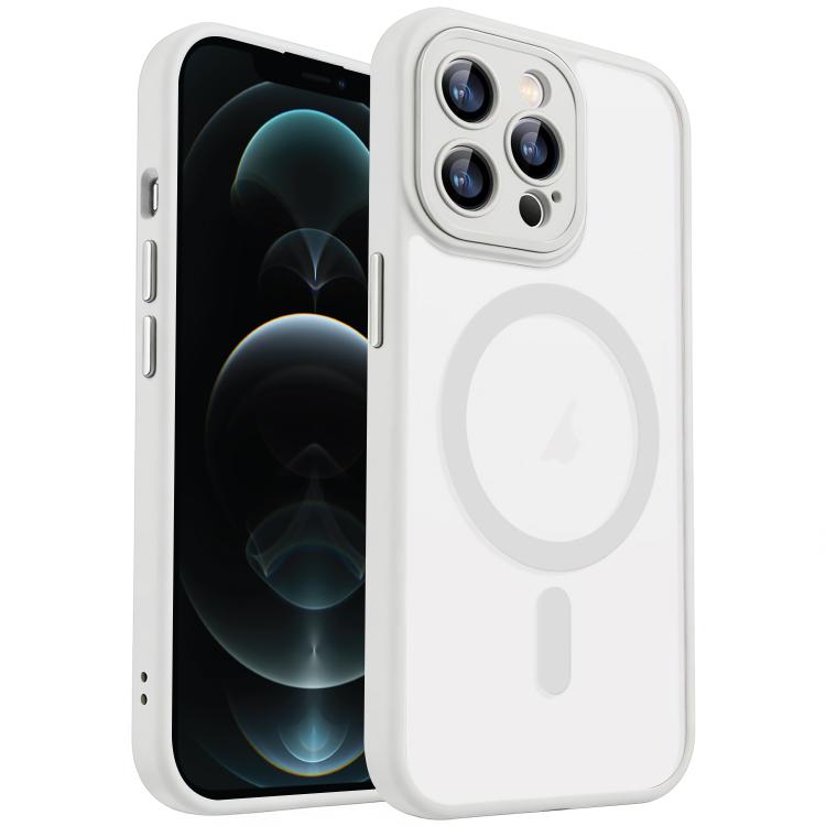 For iPhone 12 Pro Max XDcase Skin Feel Magnetic Frosted Phone Case with Lens Film