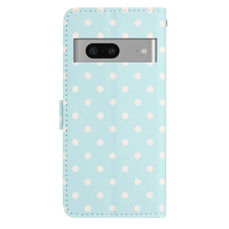 For Google Pixel 7 Small Dots Pattern Vegan Leather Phone Case