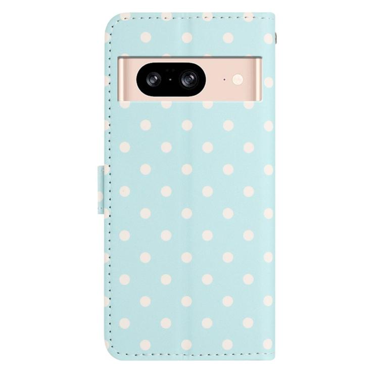 For Google Pixel 8 Small Dots Pattern Vegan Leather Phone Case