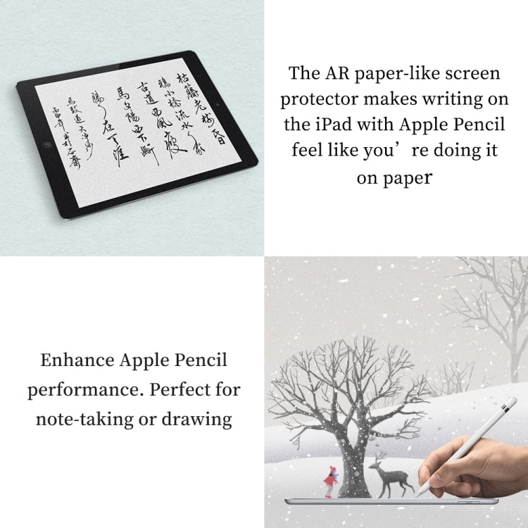 0.19mm AG Paper-like Screen Protector For iPad Air (2019)  & Pro 10.5 inch