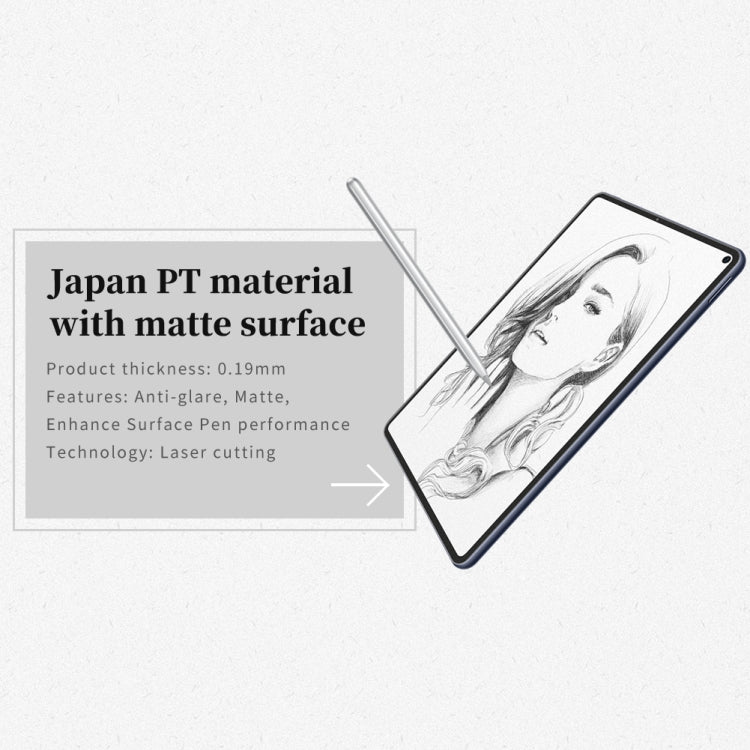 For Huawei MatePad Pro 10.8 0.19mm AG Paper-like Screen Protector