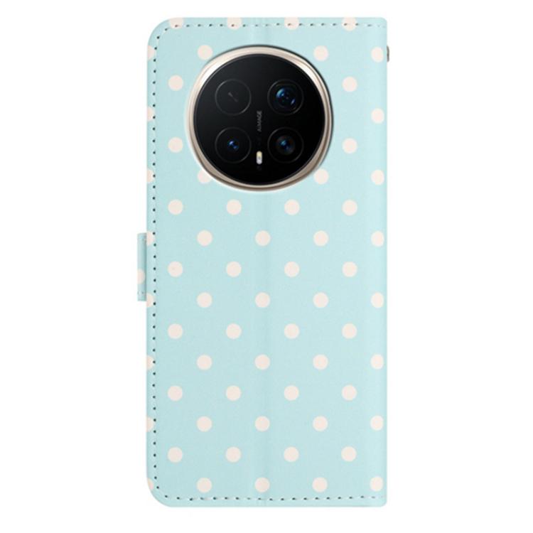 For Honor Magic8 Small Dots Pattern Vegan Leather Phone Case