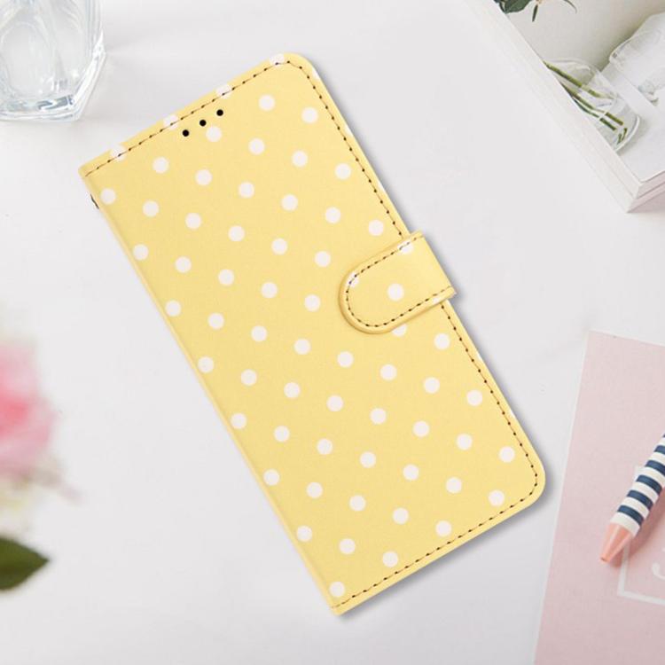 For Honor Magic8 Small Dots Pattern Vegan Leather Phone Case