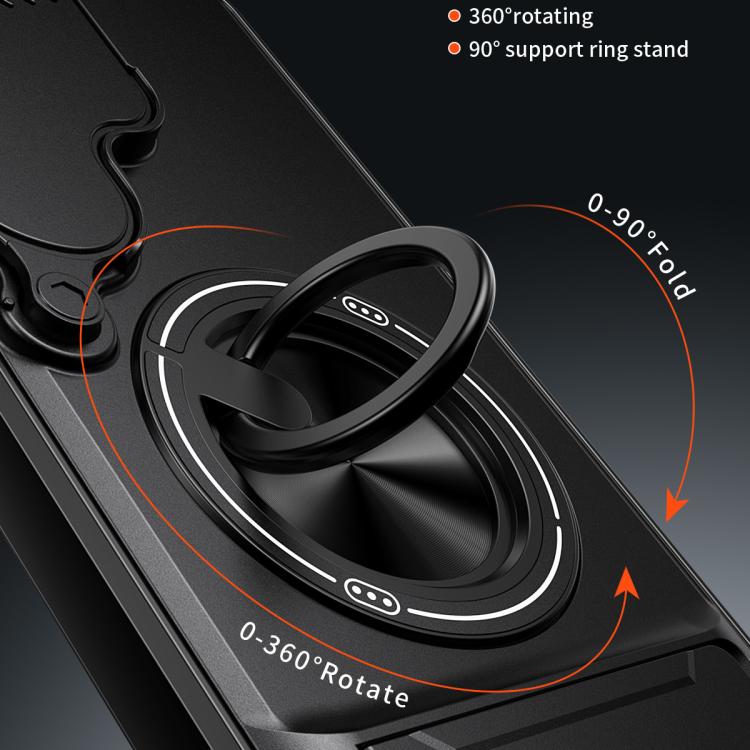 For Samsung Galaxy S26 Ultra 5G Lens Sliding Window Multifunctional Magnetic Shockproof Phone Case