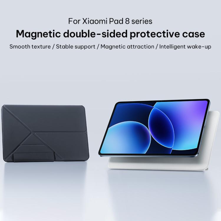 For Xiaomi Pad 8 / 8 Pro Original Xiaomi Magnetic Double-sided Protective Case Smart Vegan Leather Tablet Case