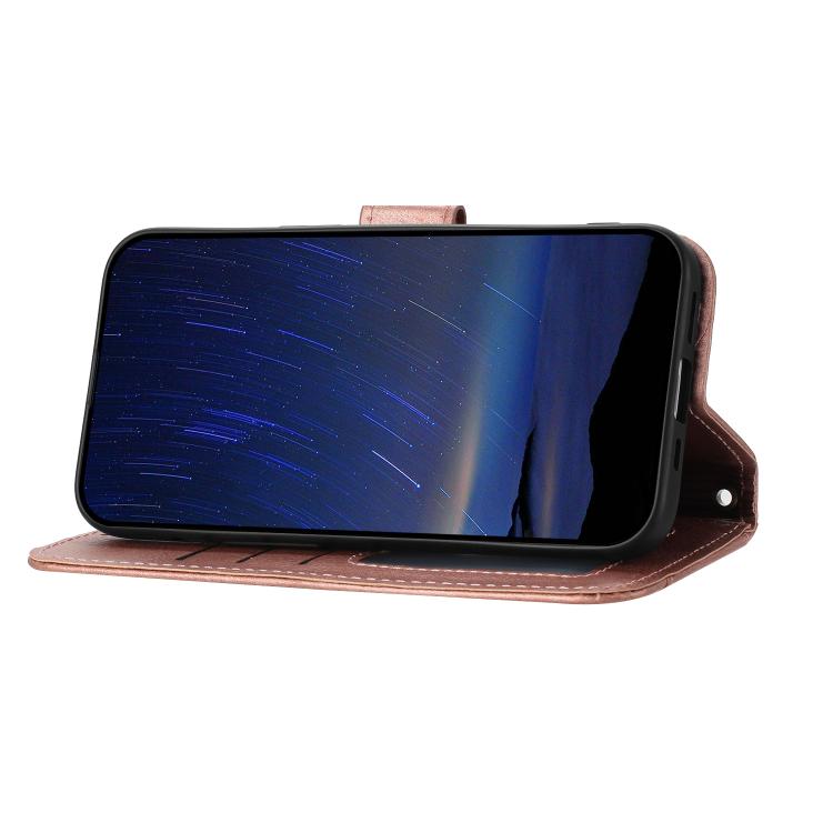 For Google Pixel 10a Oil Skin Zipper Wallet Leather Phone Case