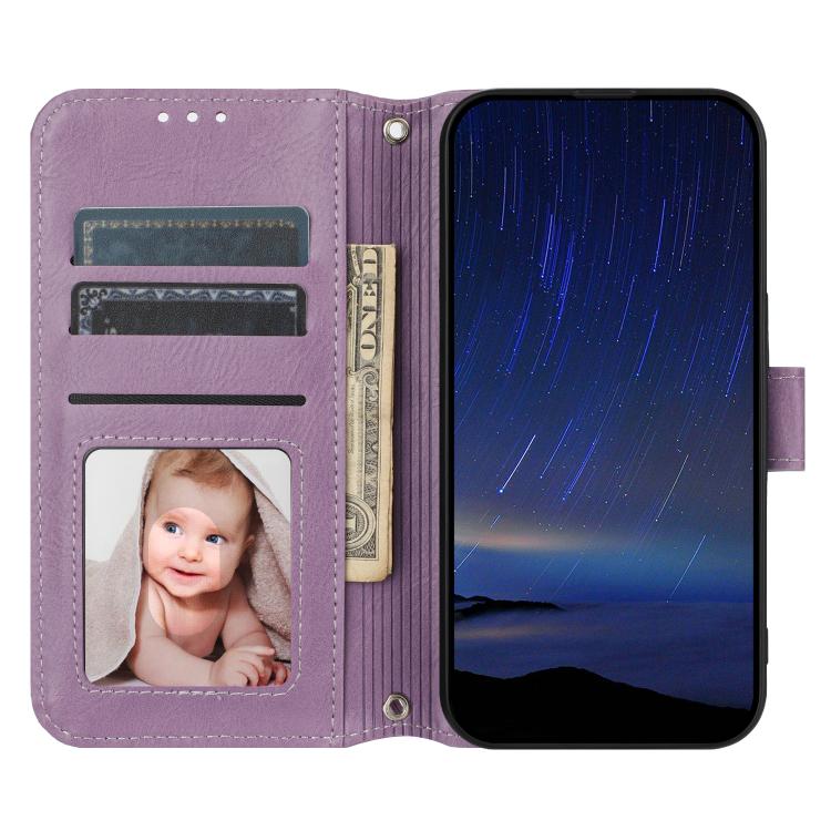 For Google Pixel 10a Oil Skin Zipper Wallet Leather Phone Case