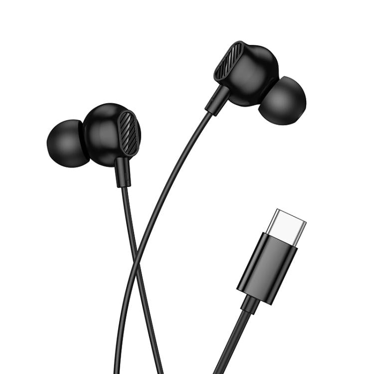 hoco M117 Victory Type-C Universal Digital Earphones with Microphone