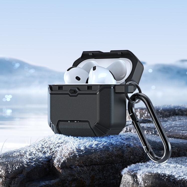 For AirPods 4 DUX DUCIS PECS Series Crab-tail Design Non-slip Shockproof Earphones Case